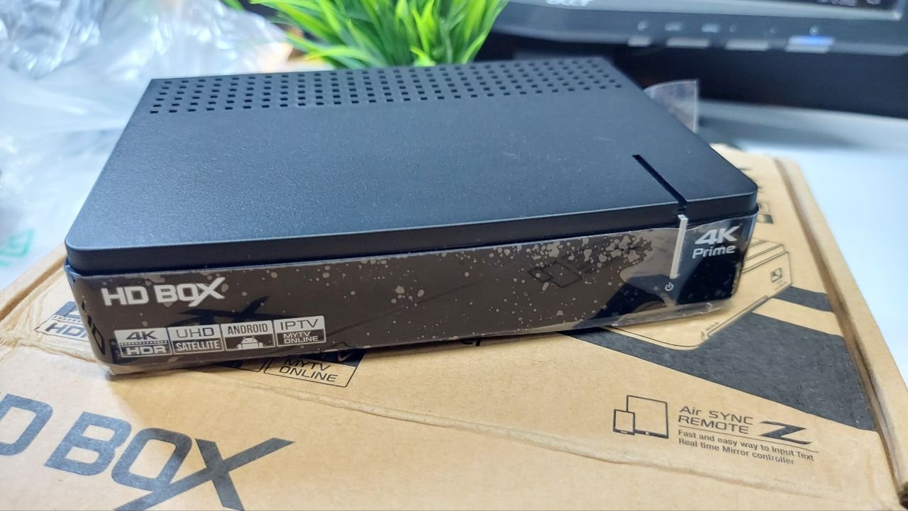 HD BOX 4K PRIME SET-TOP BOX | SATELLITE 4K UHD TV